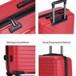 CARRIALL Set Of 2 Carriall Groove Hard Sided Trolley Bag image 2