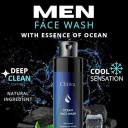 CHIWA Set Of 2 2% Kojic Acid Oil Control Ocean Face Wash - 100 ml Each image 2