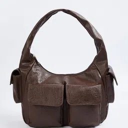 max PU Structured Hobo Bag with Tasselled-picture-6