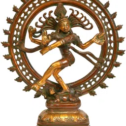 Exotic India Brown Religious Figurine Showpiece-picture-29