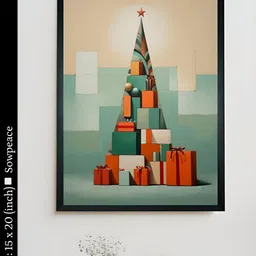 SOWPEACE Green & Red 1 Piece Canvas Other Wall Photographs-picture-31