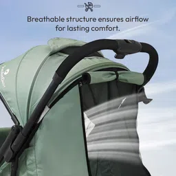 StarAndDaisy Kids Foldable With Adjustable Backrest Strollers image 2