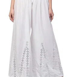 ERUDITE CLUB Women Embroidered Ethnic Palazzos-image-84