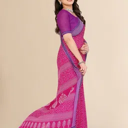 Moda Rapido Floral Embellished Beads and Stones Saree image 3