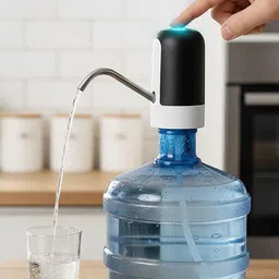 swastisoni Single Tap Automatic Wireless Water Can Dispenser Pump for 20 Litre Bottled Water Dispenser image 3