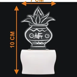 SOMIL Green & Blue Textured Glass Abstract Shaped Wall Lamp image 4