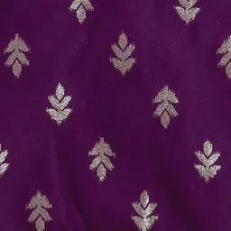 The Magic Wand Girls Printed Zari Work Ready To Wear Lehenga & Blouse With Dupatta image 3