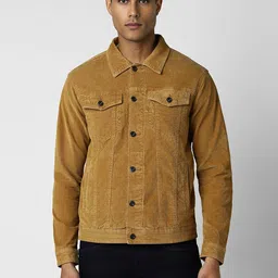 VAN HEUSEN DENIM LABS Men Cotton Solid Casual Jacket-picture-39