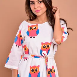 Fashiana Print A-Line Dress image 4