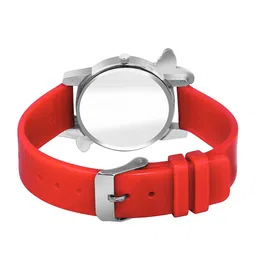 CSAMON Women Pack Of 2 Embellished Dial & Straps Analogue Watch 328 BLK315 RED315 image 3