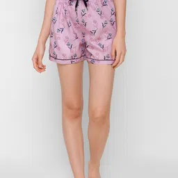 ETC Women Floral Printed Lounge Shorts-image-54