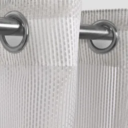 Divine Casa Off White & Grey Door Curtain image 4