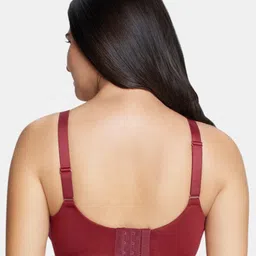 Amante Non Padded Cotton Support Lace Bra - BRA75101 image 2