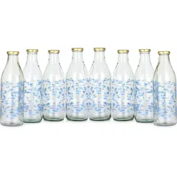 1ST TIME 8 Transparent Glass Solid Water Bottle-image-42