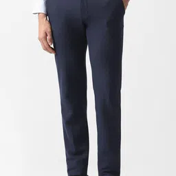 Van Heusen Men Slim Fit Mid-Rise Formal Trousers-image-16