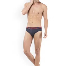 Sporto by Macho Pack Of 2 Super Combed Cotton Mid-Rise Basic Briefs image 2