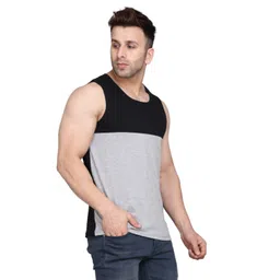 WOOSTRO 2-Pcs Ultra-Soft Innerwear Vests RS26 COMBO (BLKGRY) (BLKPCK) image 4