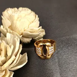 NIPSTec Stone-Studded Adjustable Finger Ring image 3