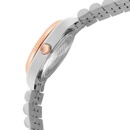 D'SIGNER Women Embellished Dial & Stainless Steel Bracelet Style Straps Analogue Watch 521NRTM.6L image 4