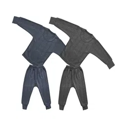 Aakarshini Kids Pack Of 2 Woollen Thermal Set-picture-22