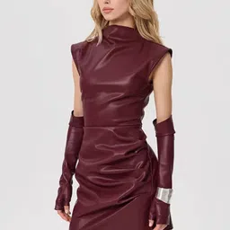 StyleCast x Revolte Cold-Shoulder Bodycon Dress image 2