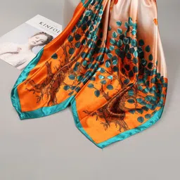 QUECY Women Printed Scarf-picture-40