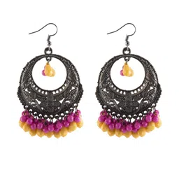 Creative Frogs Women Pink Earrings-picture-37