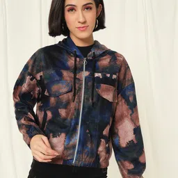 TANDUL Women Checked Lightweight Bomber Jacket-picture-36