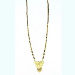 COLOUR OUR DREAMS Gold-Plated Brass Artificial Stones & Beads Mangalsutra-picture-15