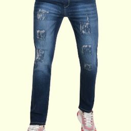 LINARIA Men Classic Slim Fit Highly Distressed Light Fade Jeans-picture-5