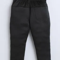 Sangria Boys Sequined Embroidered Mandarin Collar Sherwani Set image 4