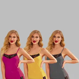 Samvar Women Multi Baby Dolls image 4