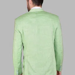 PRINTINDIA Men Notched Lapel Single-Breasted Blazer image 5