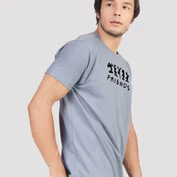 Greylongg Men Typography Printed T-shirt image 3