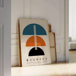 SAF White & Black 1 Piece Wood Abstract Wall Paintings-image-88