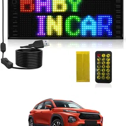 ayw Programmable LED Sign High Quality Flexible Screen Light-284 Car Fancy Lights image 1
