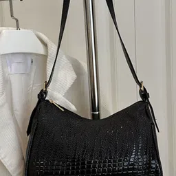 StyleCast PU Half Moon Shoulder Bag image 2