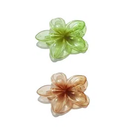Nayakk Women Set of 2 Flower Shape Claw Clip-picture-19