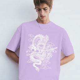 MaverIQ Men Graphic Printed Round Neck Cotton Oversized T-shirt-picture-27