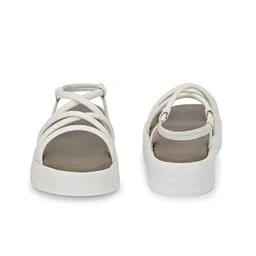 knoos Women Strappy Flatform Heel Gladiators image 5