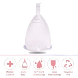 CareDone Reusable & Leakproof Folding Menstrual Cup - S image 4