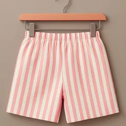BAESD Girl Striped Technology Shorts-picture-26