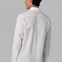 HE SPOKE Men Smart Tailored Fit Animal Printed Casual Shirt-image-11