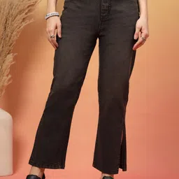 COSMIC Women Relaxed Fit High-Rise Light Fade Stretchable Jeans-image-80