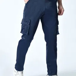 BAESD Men Mid-Rise Cargo Style Lower Pants image 2