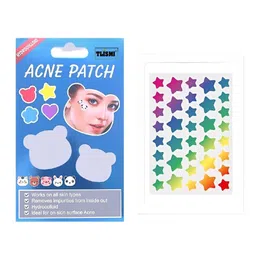 TLISMI Star Shape Acne Pimple Patchs With Hyaluronic Acid - 36 Pcs-picture-33