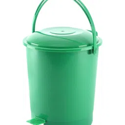 Kuber Industries Green Pedal Dustbin10L image 4