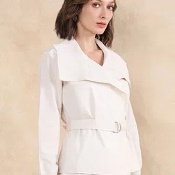 RAREISM Women Open Front Jacket with Embroidered image 3