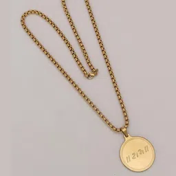 LAKSH Men Gold Pendant-picture-14
