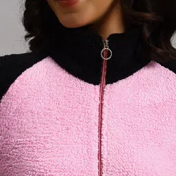 NATURE CRAFT Women Colourblocked Sweatshirt image 3